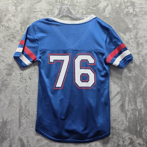 Spencers USA Drinking Team Shirt Womens Medium Jersey Mesh Patriotic Fun Top - Picture 2 of 10